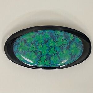 Irish Shamrock Hair Barrette from Galway